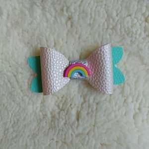 Rainbow hairbow